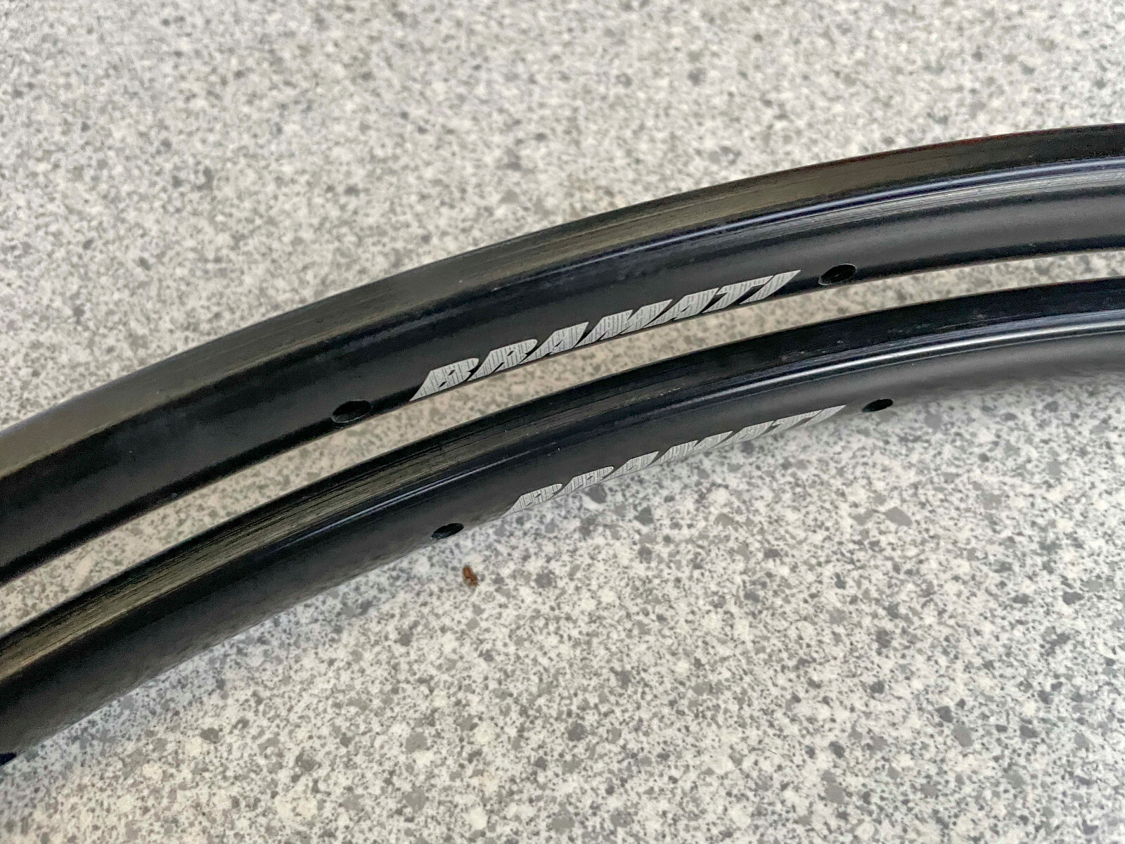 2X DRC FOCUS Rims By Bramati 32H NOS Tubular Rims Rare New Focus 255 Gr. Black