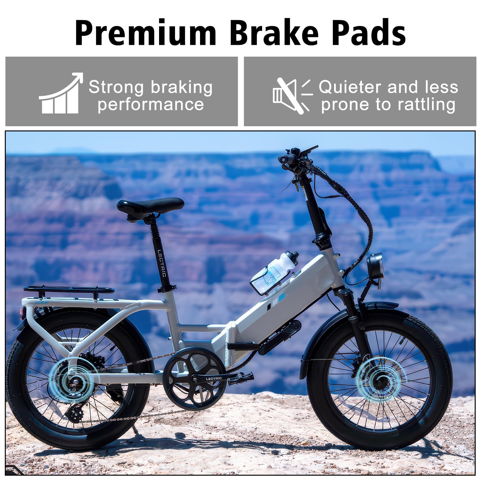Brake Pads for Lectric XP Trike/Xpeak/Xpress/Xpedition/XP Lite – High-Quality