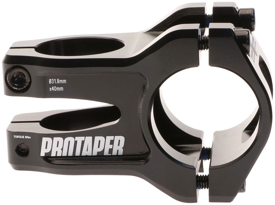 ProTaper Vice Stem 50mm Stem Length 31.8mm Bar Clamp Black