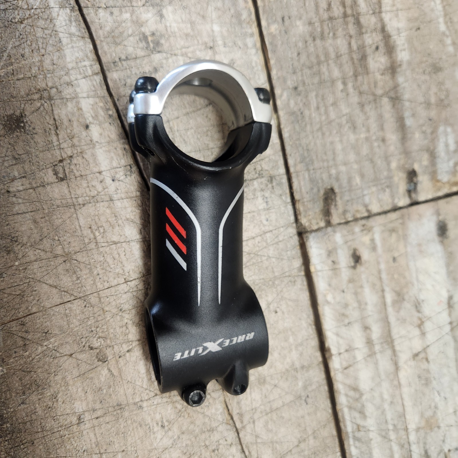 Bontrager Race X Lite Stem 80mm 31.8mm Clamp 1-1/8” Threadless Black Silver MTB