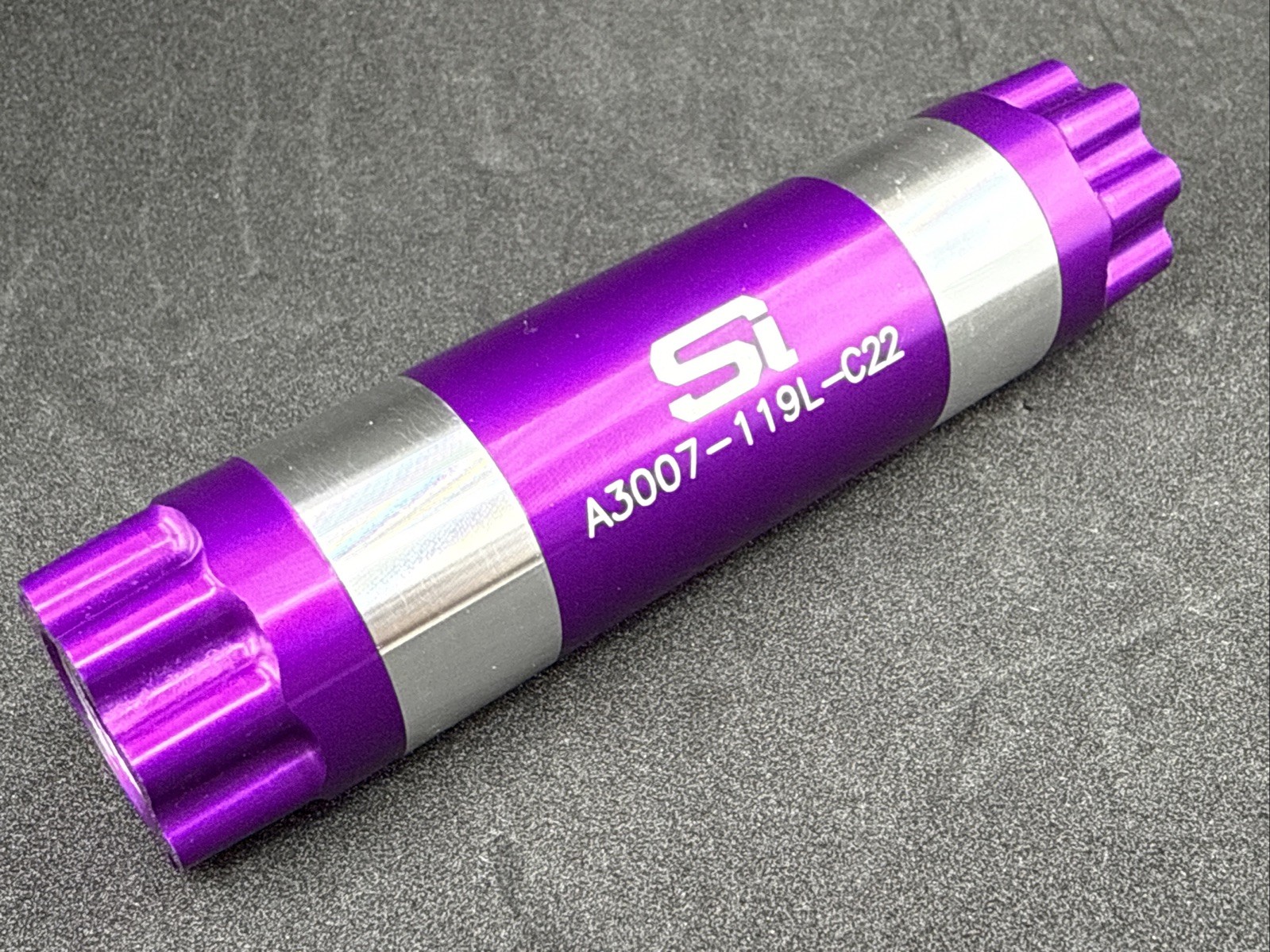 PURPLE Cannondale BB30 Si 119mm Crank Spindle for Si Hollowgram Cranks KP450