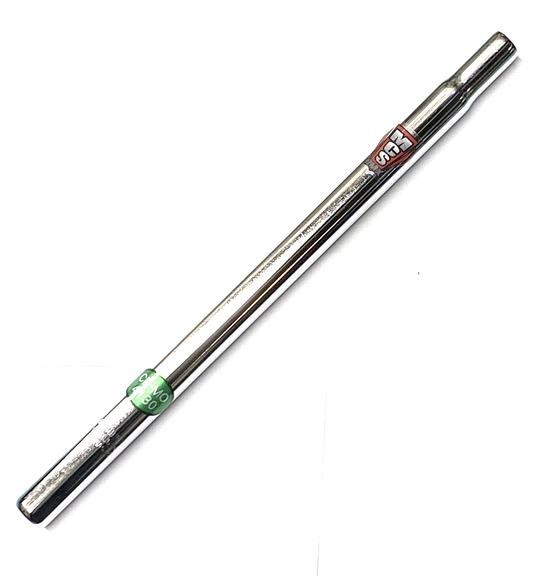 MCS BMX CHROMOLY STRAIGHT SEATPOST Old School BMX 1″ (25.4mm) CHROME