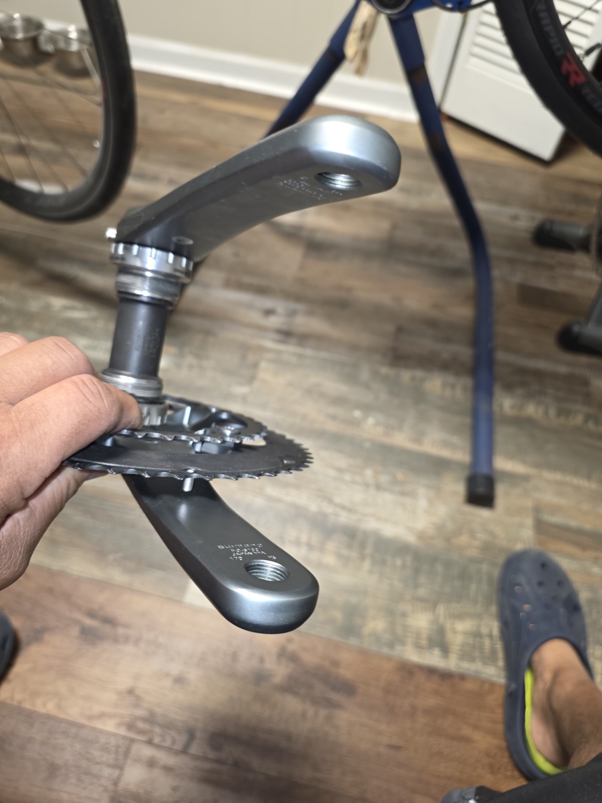 Shimano Ultegra FC-6700 170mm Double 10-Speed Road Bike Crankset Gray