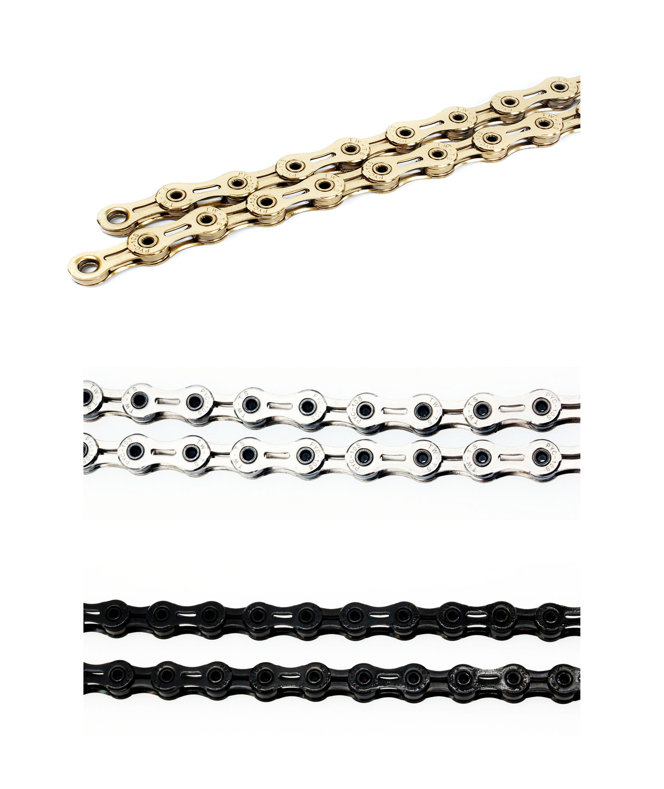 PYC Hollow-Pin 10 Speed Road MTB Cyclocross Cycle Bike Chains 116L only 258g