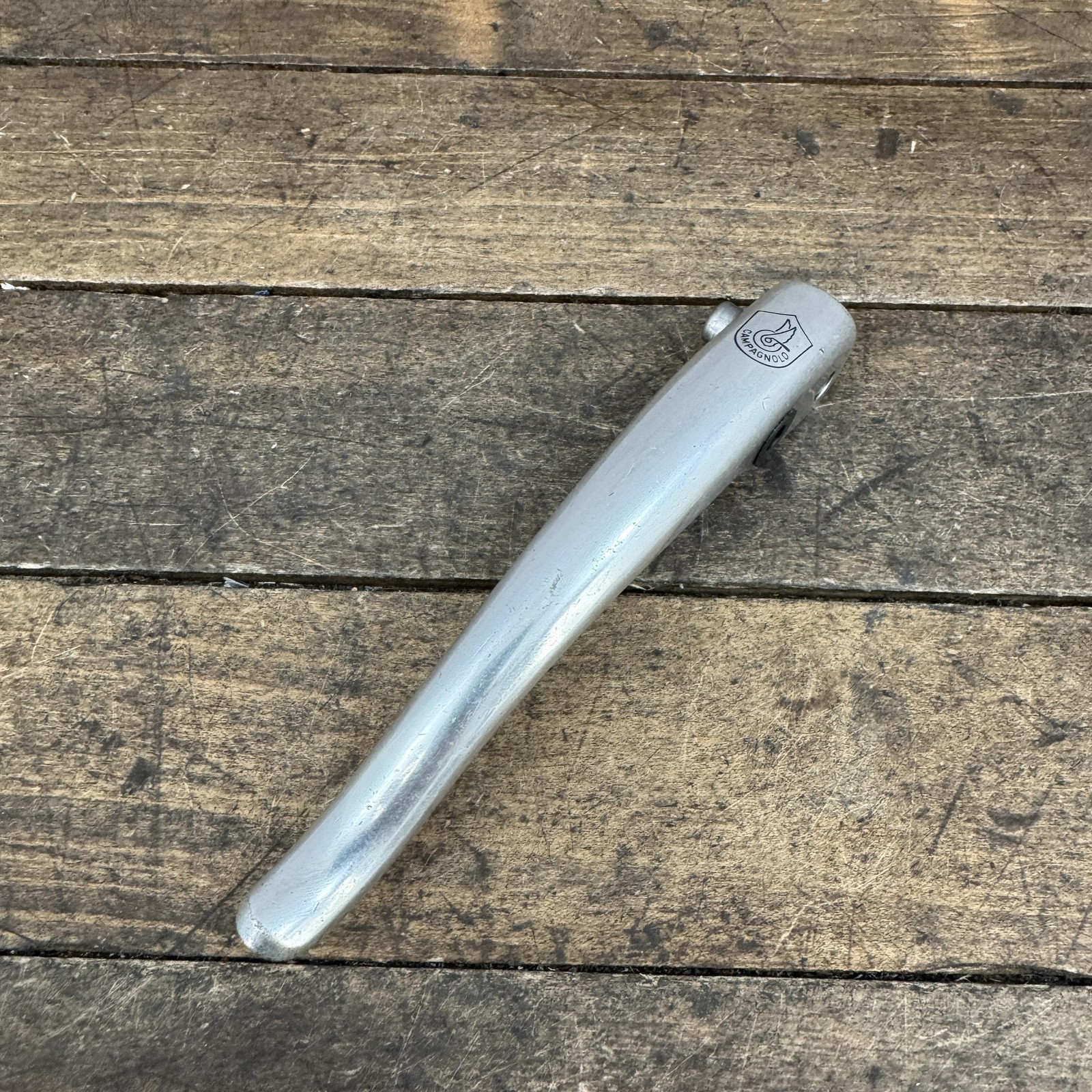 Vintage Campagnolo Brake Lever Blade Silver 4-Finger Drop Bar Road 23.8mm Handle