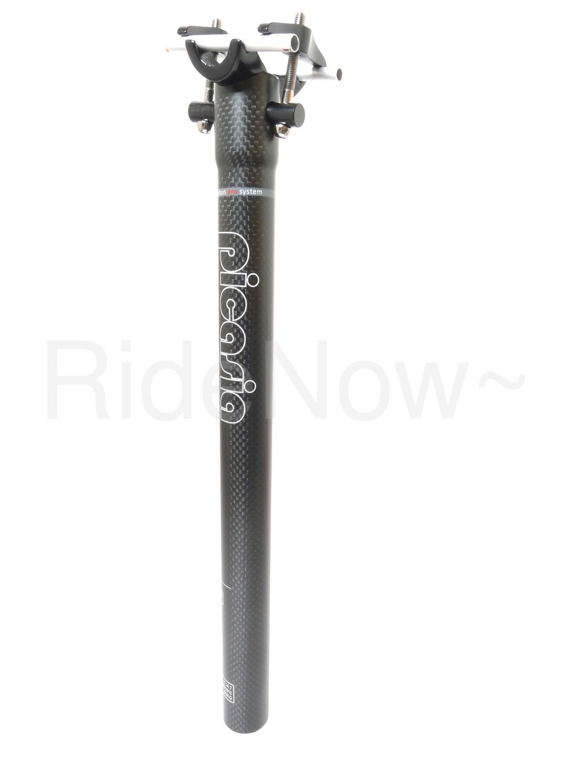 PICASIA SP02P 27.2x350mm 3K Carbon Seatpost 130g Matt Black MTB Bike