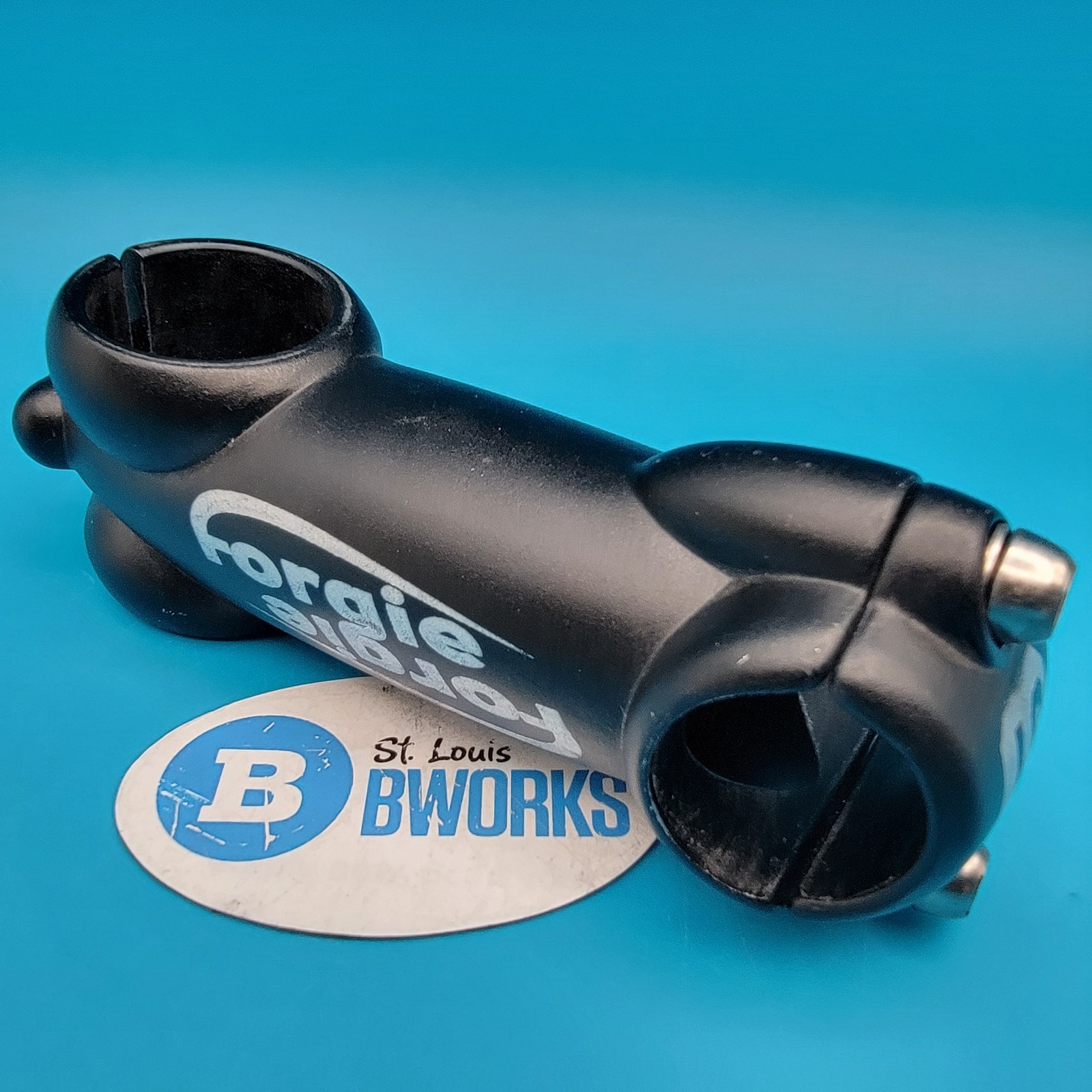 3T Forgie 1 1/8″ Threadless Bike Stem 26.0mm Clamp 95mm Length Black Alloy