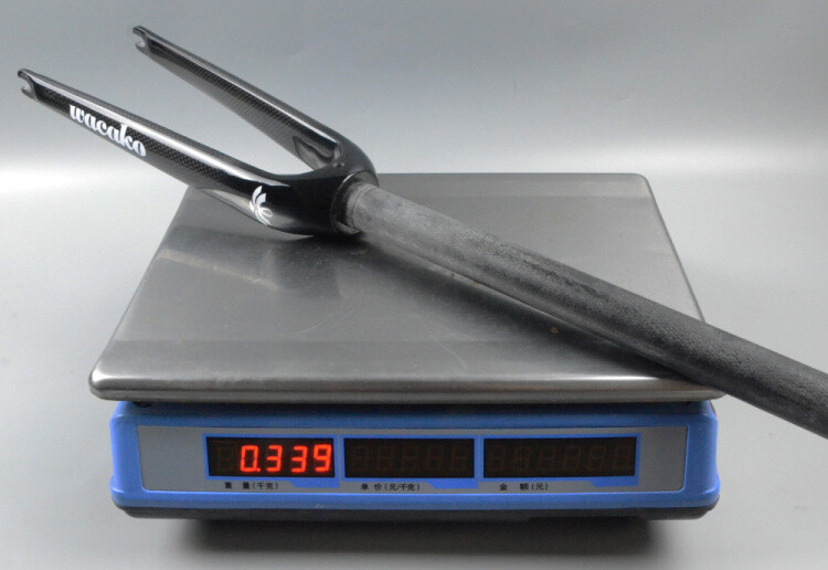1-1/8 in Full Carbon Biyclce Fork C Brake Rigid BMX Bike Fork 16/18/20/22 in QR