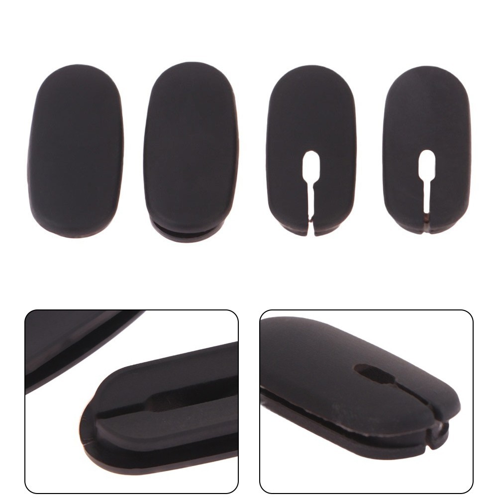 2pcs UV Resistant Rubber Stopper for Outdoor Bicycle Use All Year Round