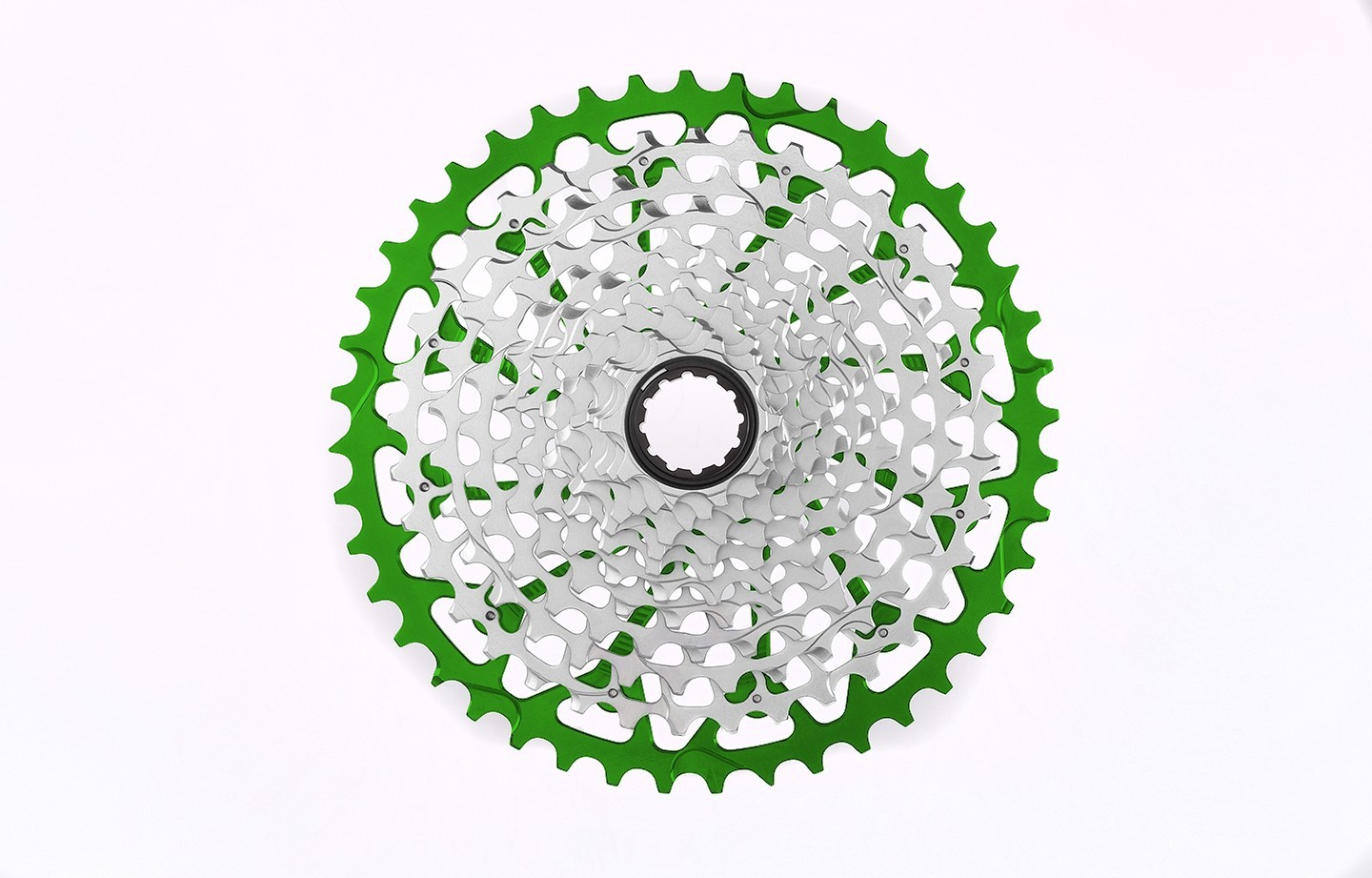 Garbaruk Wide-Range 12-Speed Cassette, SRAM XD/XDR, 10-44T, GREEN