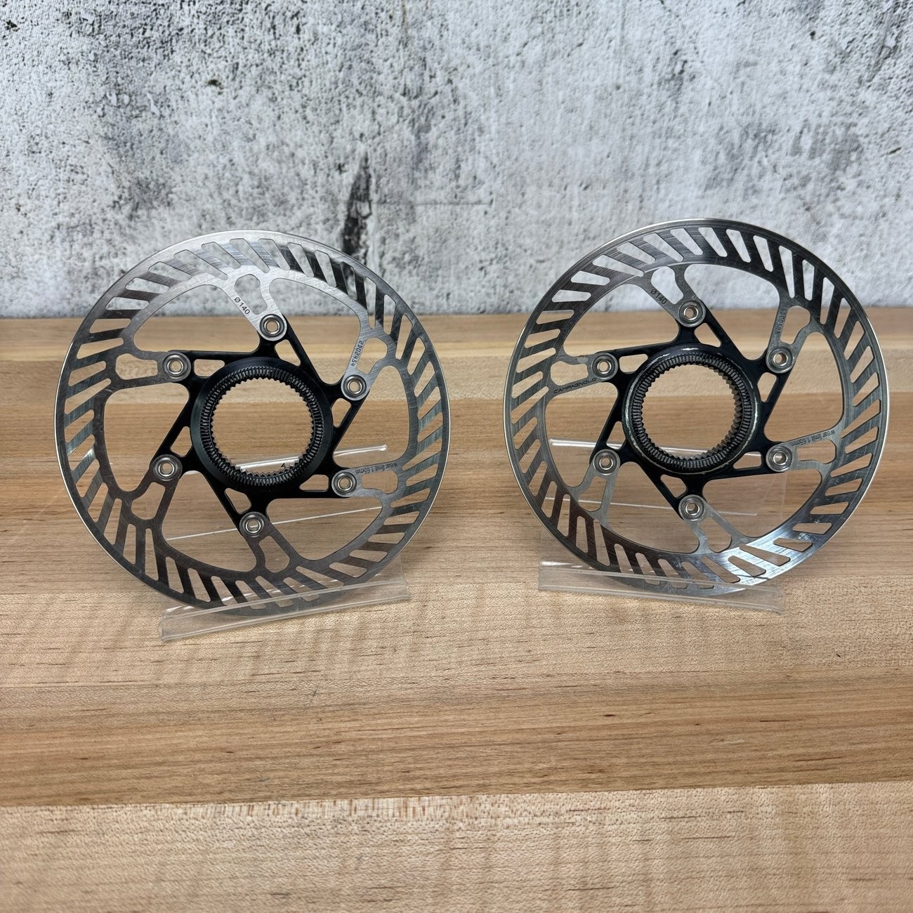 Low Mile! Campagnolo AFS Center Lock 140mm Disc Brake Rotors 245g