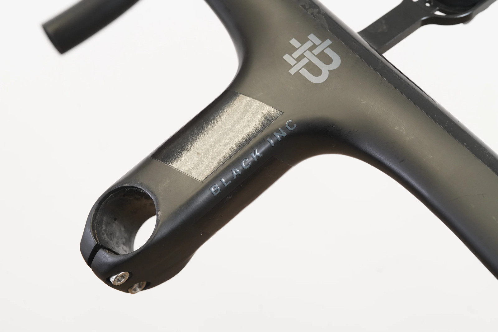 38cm 110mm -6 Degree Black Inc. Carbon Barstem Handlebar Mount 1 1/8″