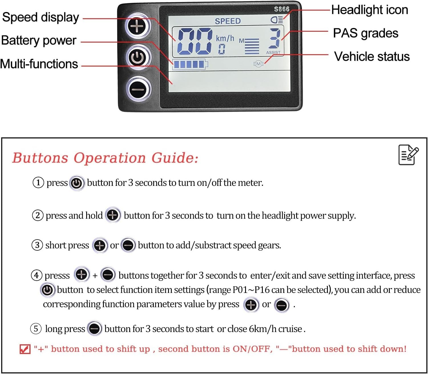 Durable 500W Brushless Ebike Controller with Waterproof LCD Display – 25A Power