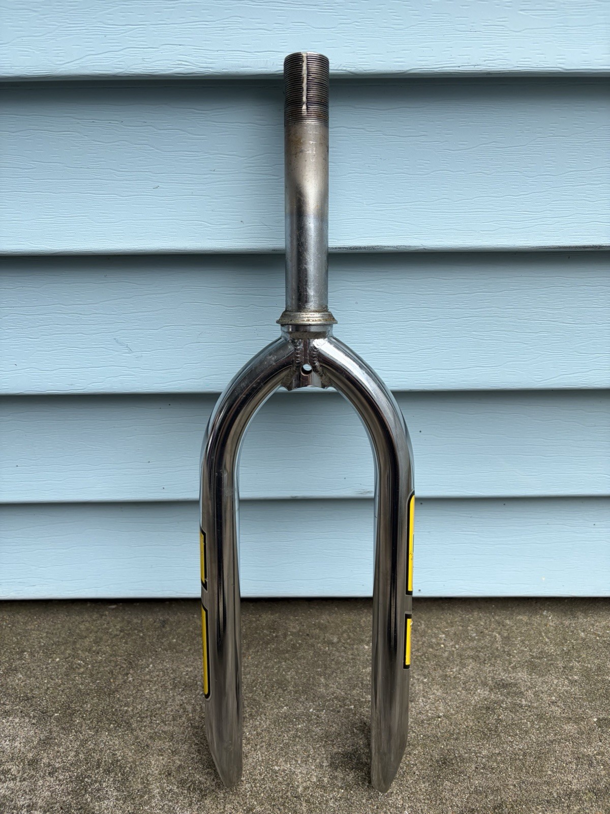 Vintage GT Spinner BMX Fork 20in 1 In Threaded Chrome Old School Forks