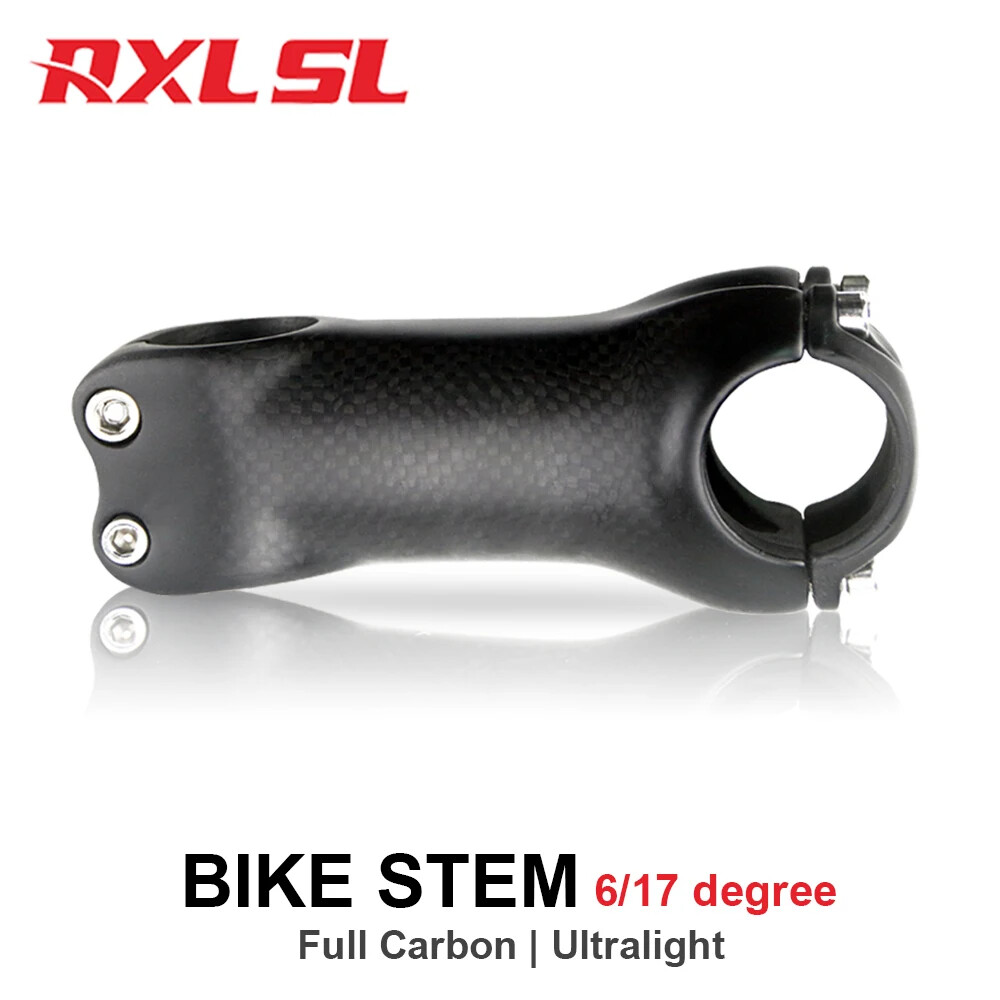Carbon Power Mountain Road Bike Stem 6/17 Degree 70/80/90/100/110/120/130mm
