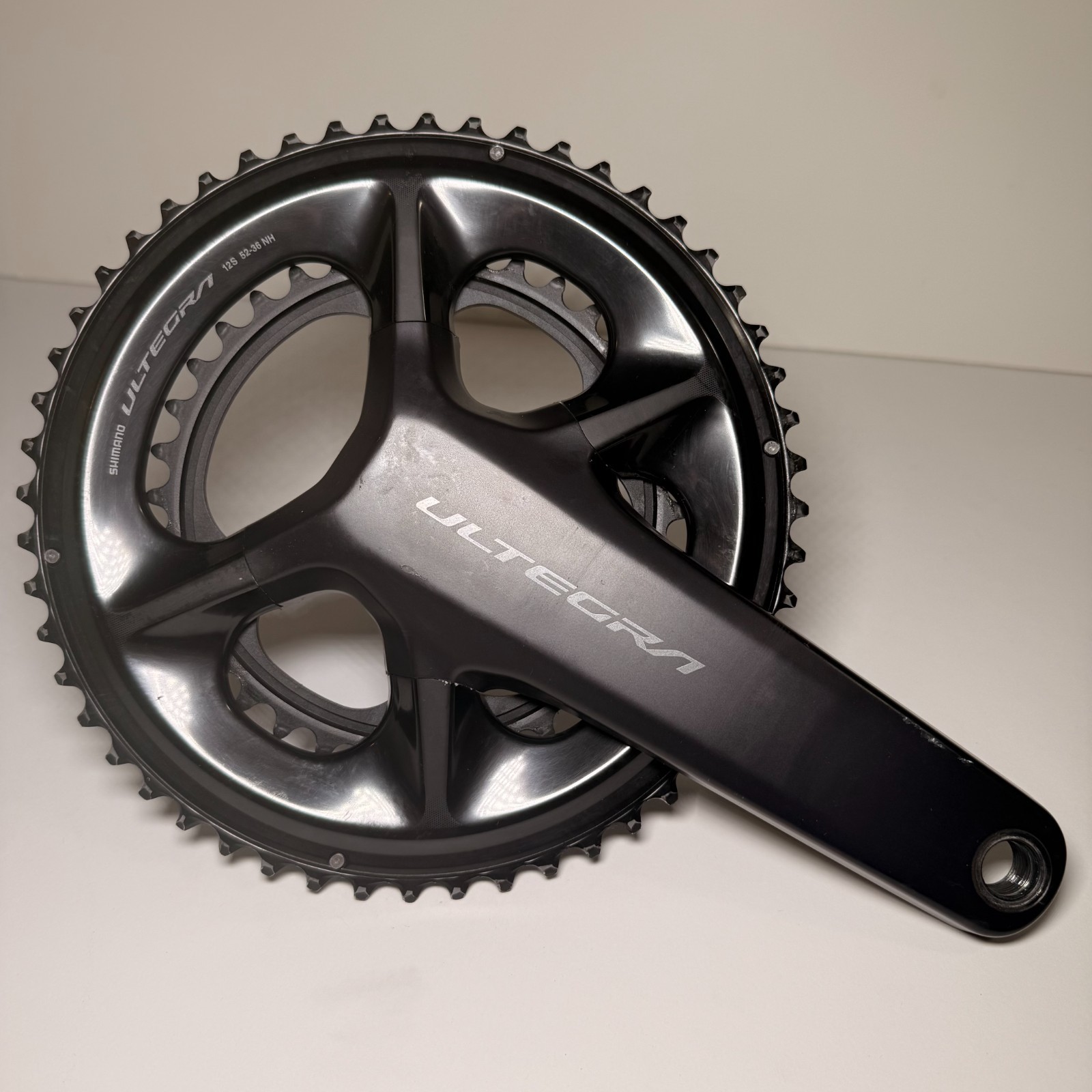 Shimano Ultegra FC-R8100 HOLLOWTECH II 2×12-Speed Crankset with Chainring -…