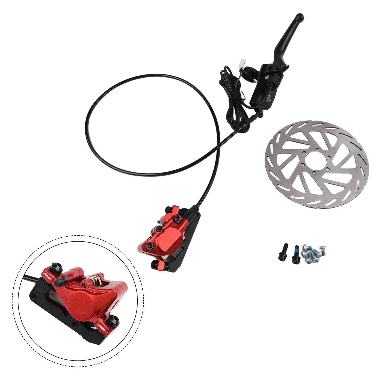 Folding Electric Bike with High Strength Oil Pipes and Contact Type Switch