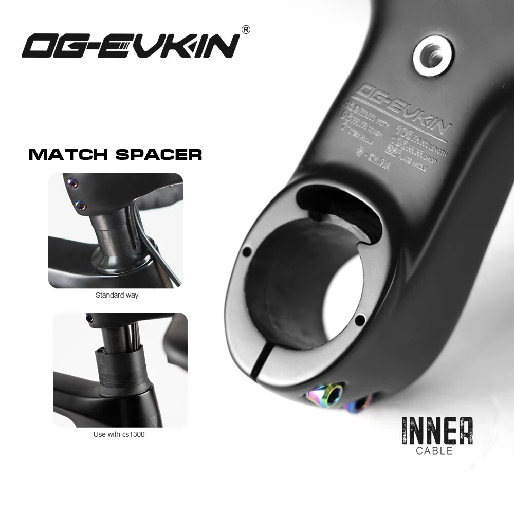 Carbon Fiber Gravel Bike Integrated Handlebar Internal Cable Bicycle Parts