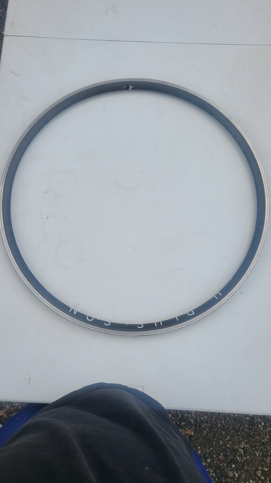 H Plus Son Archetype Rim 700c Archetype 28H Black MSW