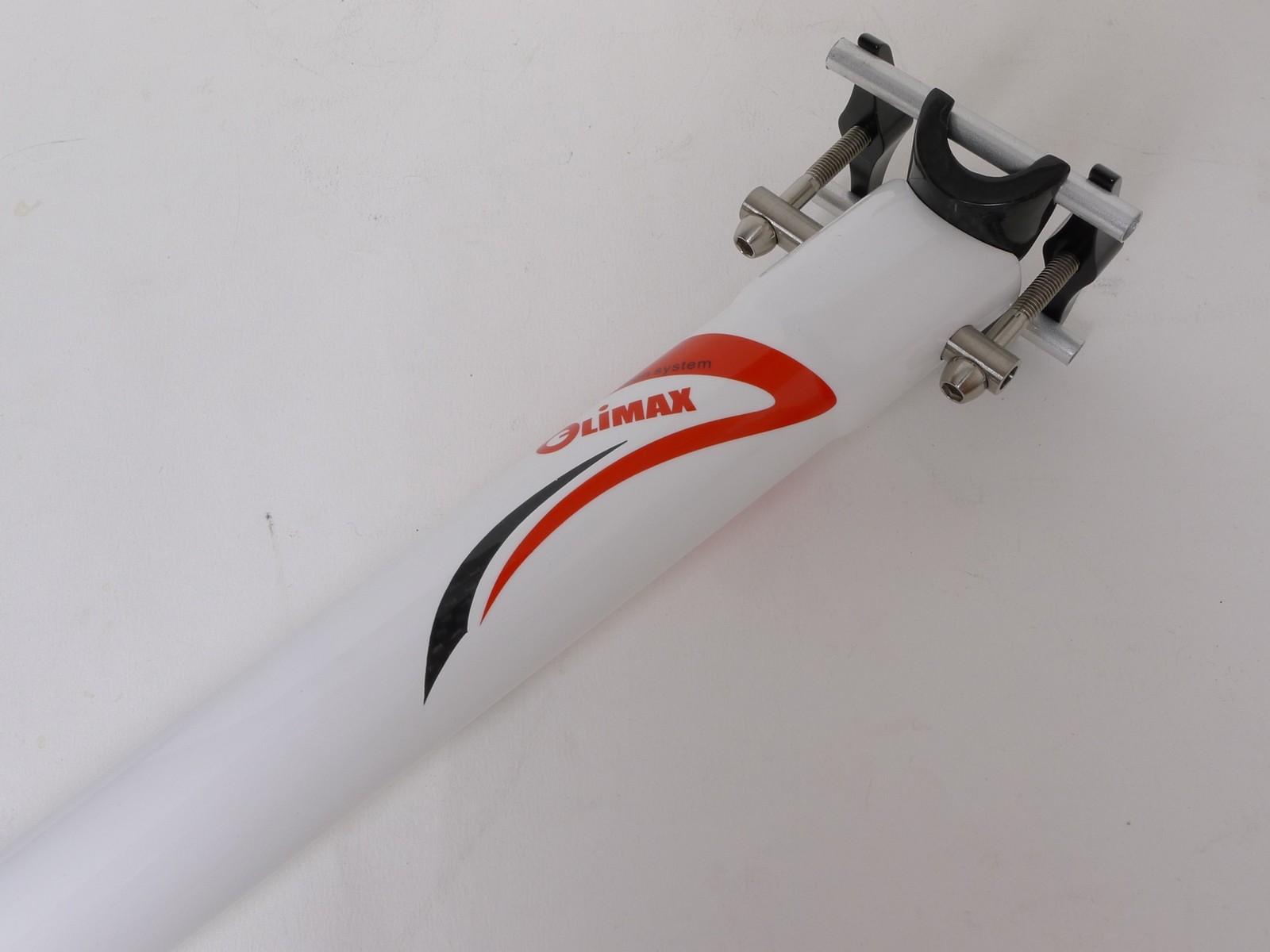 mr-ride 135g,30.9x350mm Climax SP02B 3K gloss carbon Seatpost Road MTB White