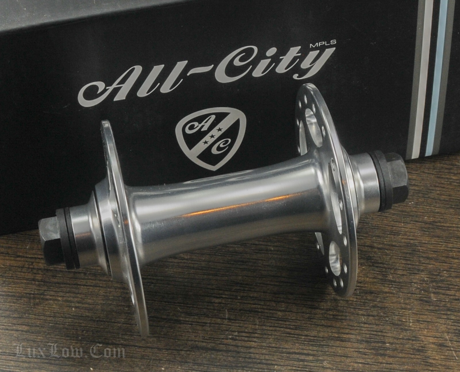 NOS All City Bike Sheriff Star Front HUB 32h Bolts 9mm Nuts Fixed Gear Bicycle