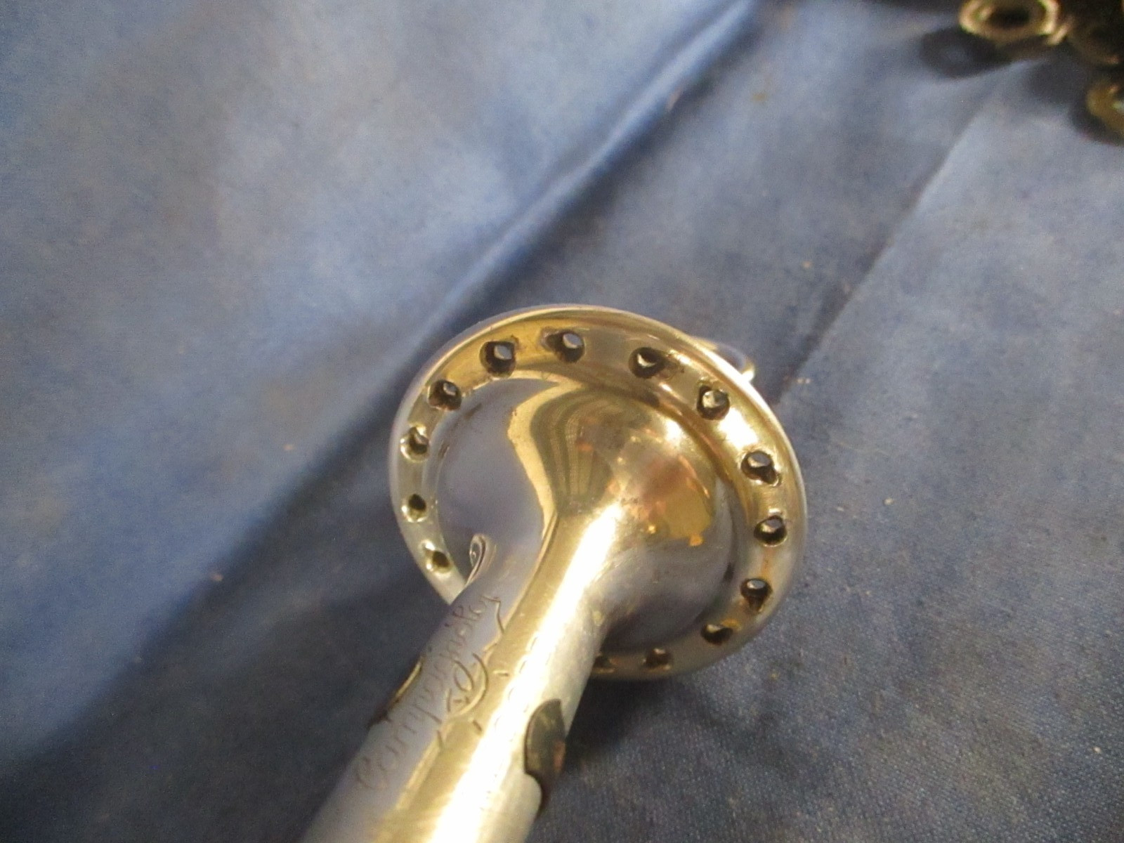 Campy smooth bearings O’hauled Campagnolo Nuovo era Record front hub w Q/R, 32 H