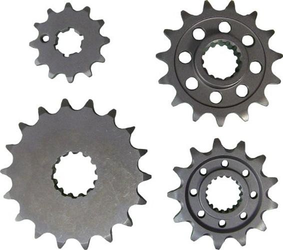 Sprockets F1256.14 14T Steel Front Sprocket , black , 14 Tooth