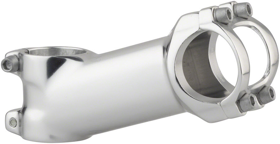 MSW 17 Stem Length 90mm Clamp 31.8mm +/-17 Deg 1 1/8 in Silver Aluminum MTB