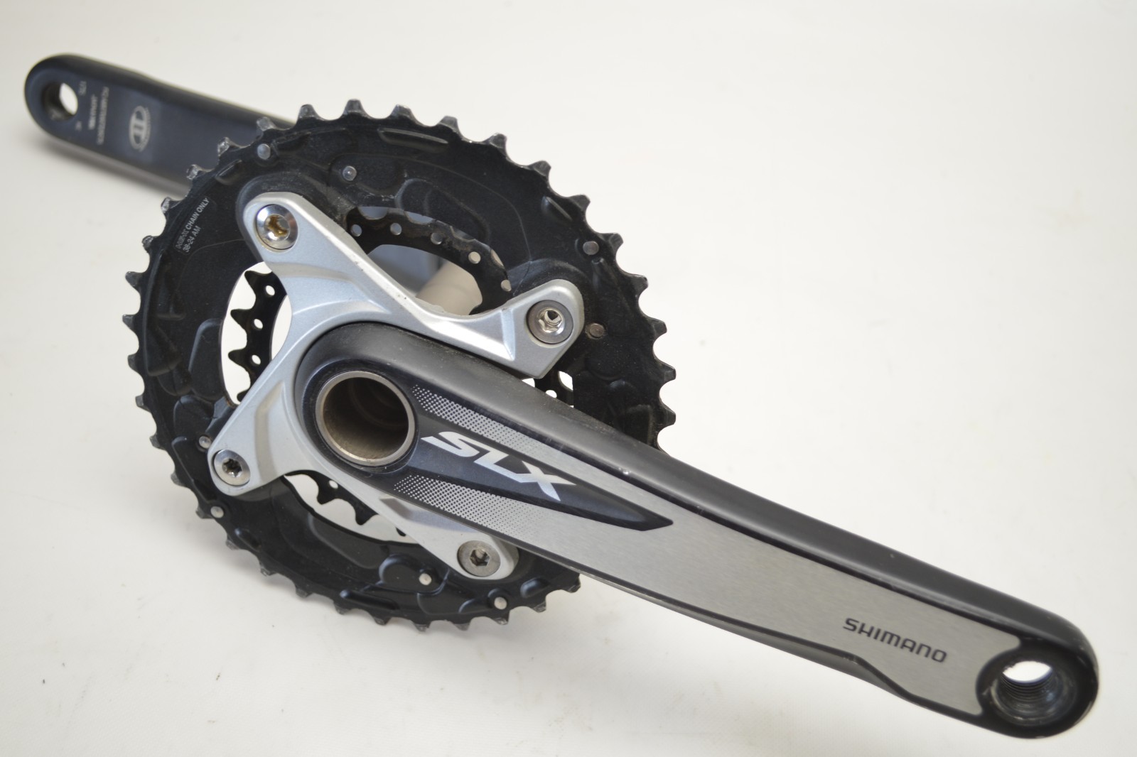 SHIMANO SLX 10 S HOLLOWTECH II BICYCLE 175 MM 38/24 TOOTH 73 MM CRANKSET FC-M675