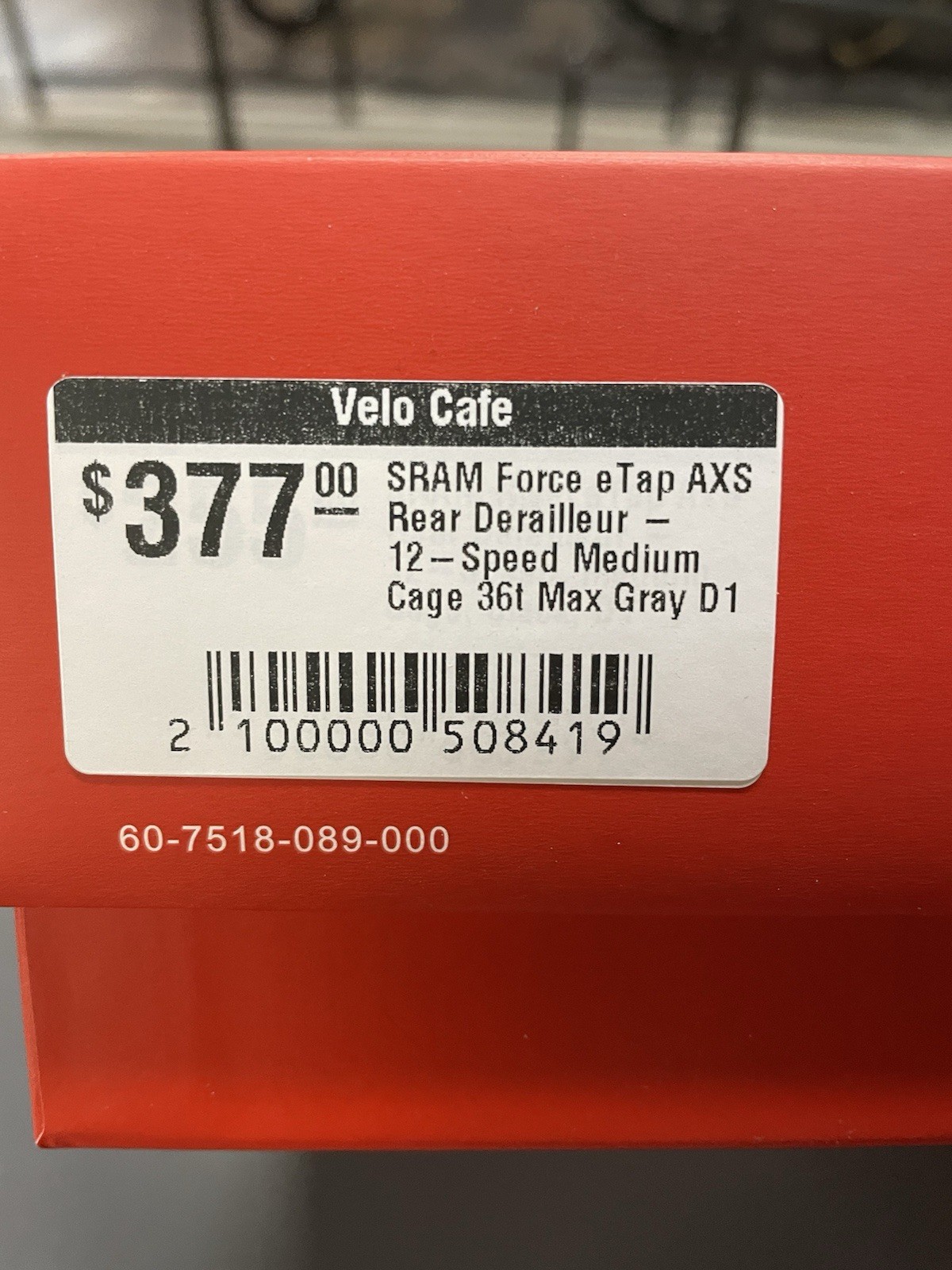 SRAM Force eTap AXS D1 Rear Derailleur – 12-Speed, Max 33T