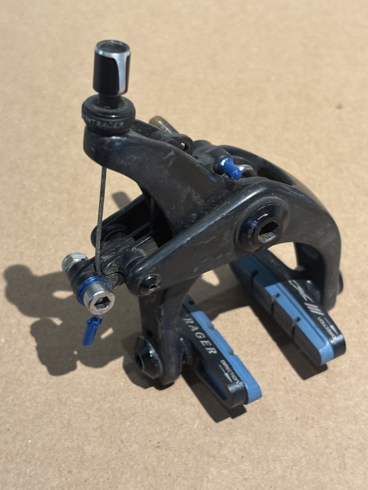 Bontrager race lite rim brake carbon calipers weight weenie 229 grams