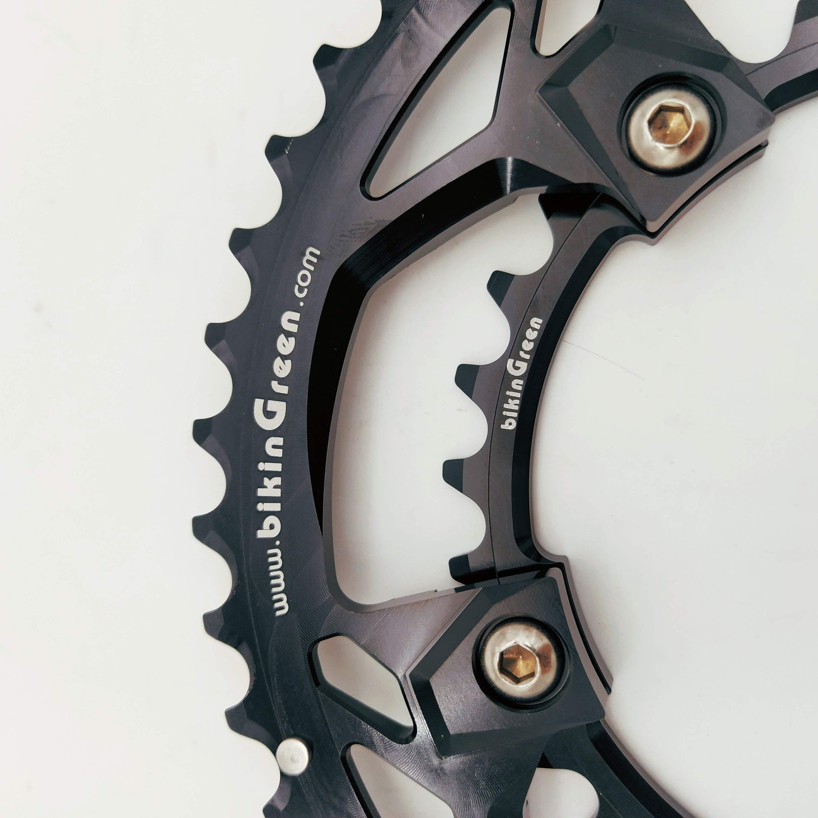 bikinGreen CNC 46/30T BCD 110 For Non Hidden & Hidden 5 Bolts 9-12 SPD Chainring