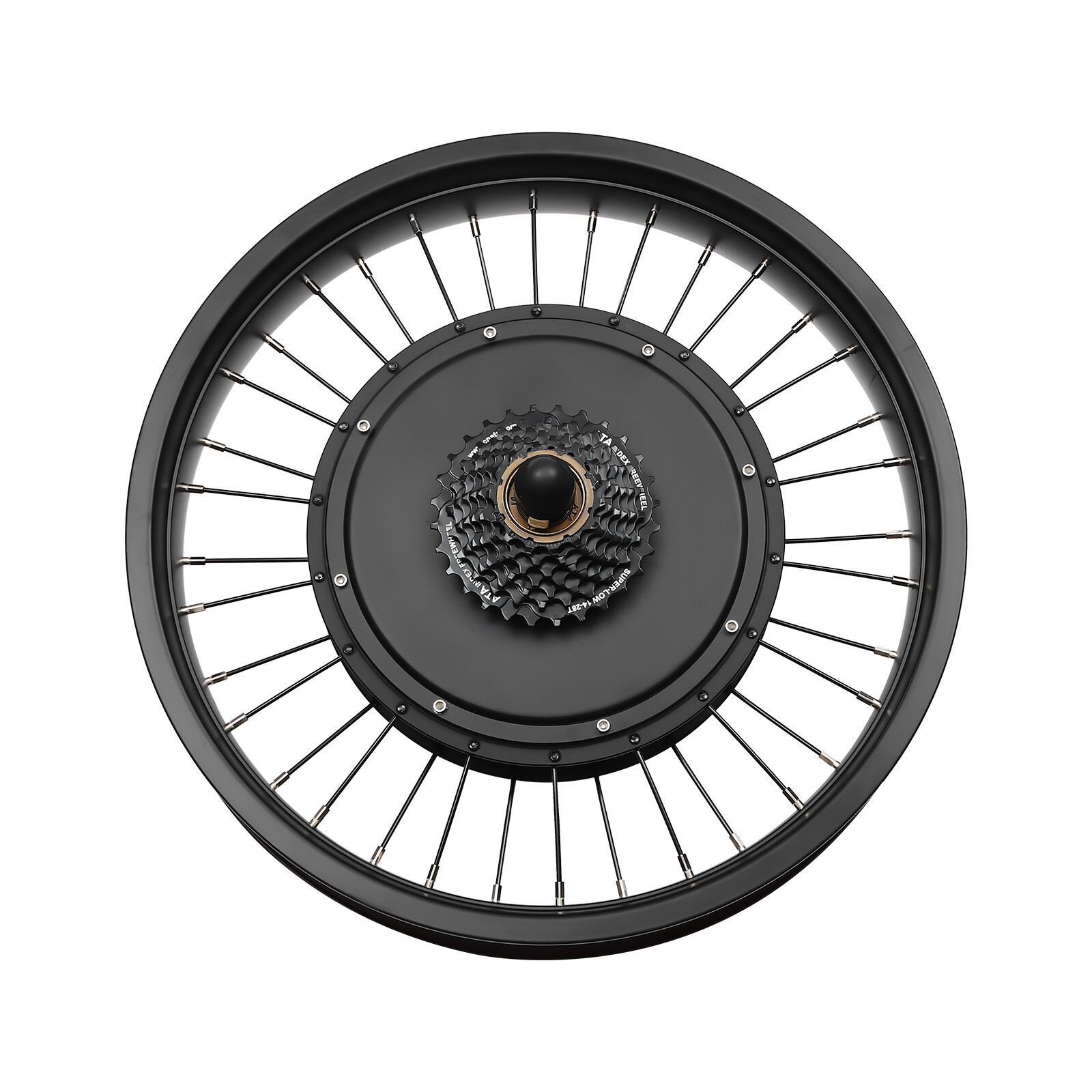 20″ 48V Electric Bicycle Conversion Kit E-Bike Rear Wheel Hub Motor Fat Tire 1kW