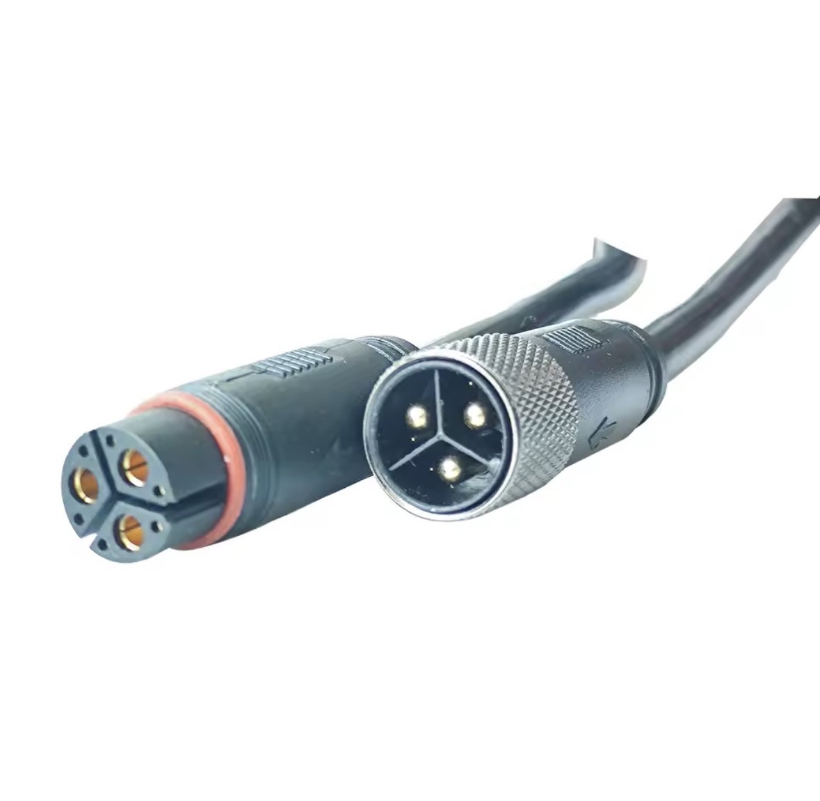 Electric Bike Hub Motor Cable Connector YLS L915 Extension Cable 3’3 waterproof