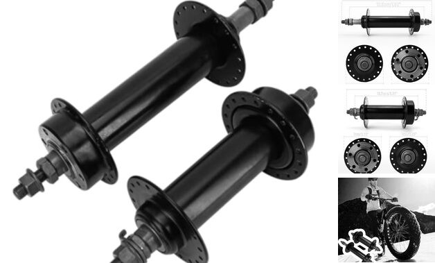 Fat Tire Bike Wheel Part Hub, Rear Hub 195mm Front Hub 135mm 36 Holes Thread