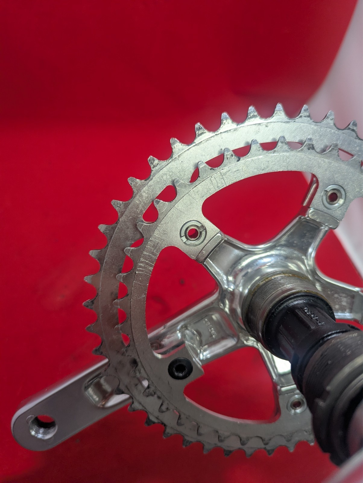 Miche Young 6/7/8/9 Speed Road 145mm Crankset 36/46T
