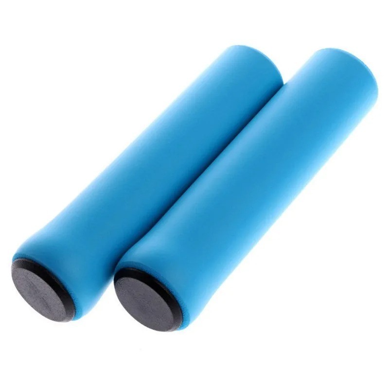 Bike Handlebar Grips Soft Anti Slip MTB BMX Rubber Sponge Cycling Grips Pair