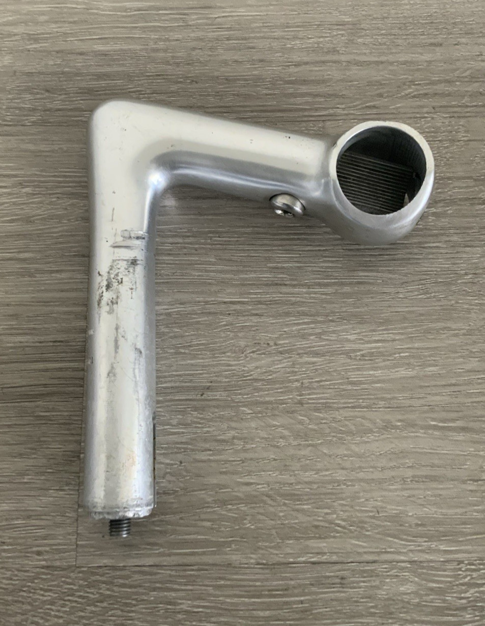 CINELLI QUILL STEM 95 MM CLAMP 26 MM SILVER 266 GRAMS