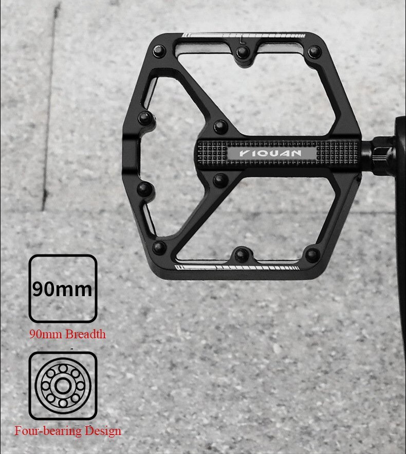 9/16in MTB Bike Alloy Sealed Bearing Pedal Hollow Lightweight Design