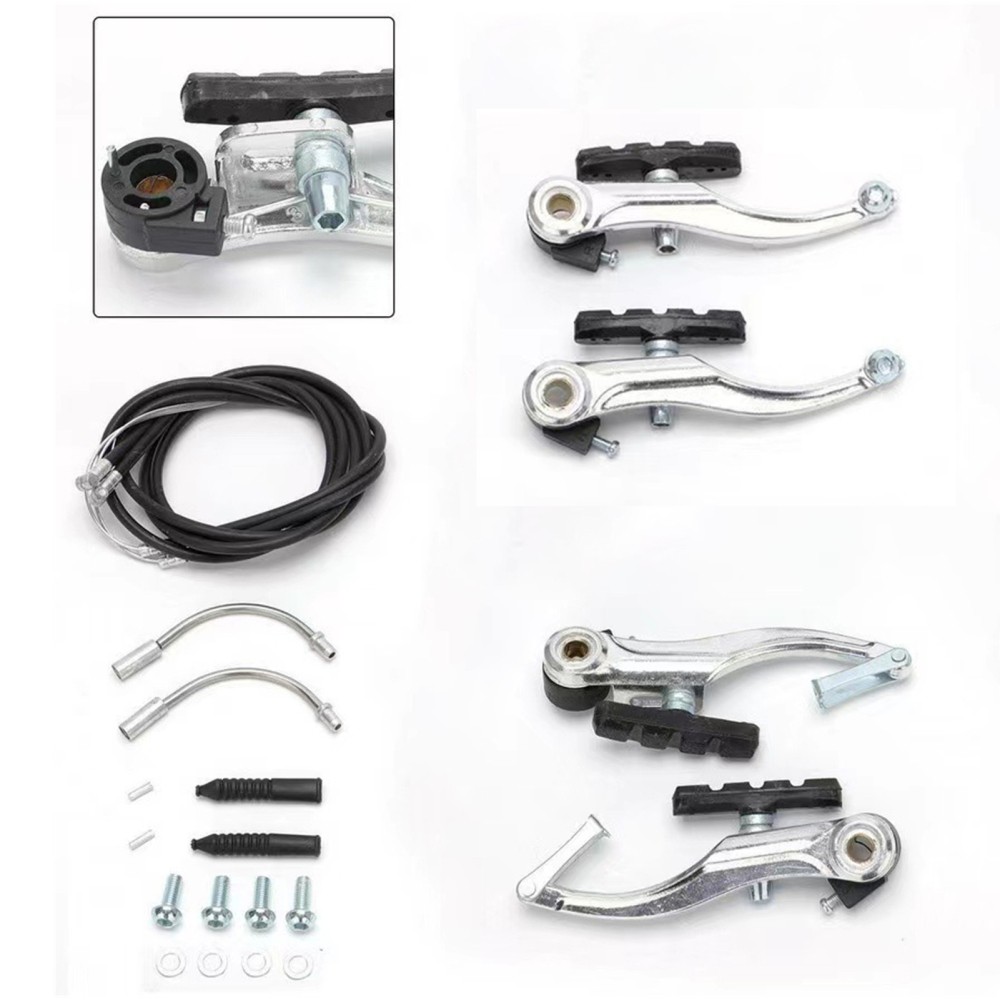 2 Pair Universal Mountain Bike Brake Set V Brake for Front & Rear Bike MTB Brake