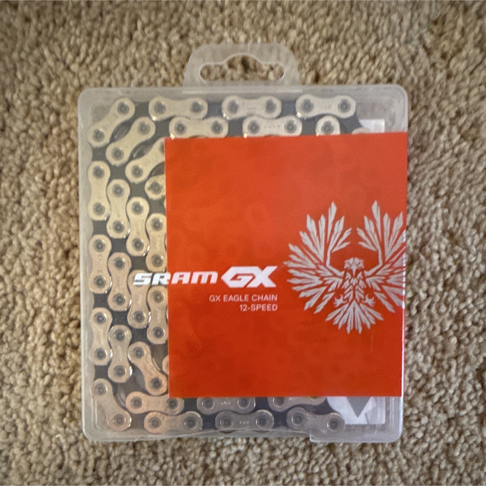 SRAM GX Eagle 12-Speed Chain 126 Links w/ PowerLock Master Link