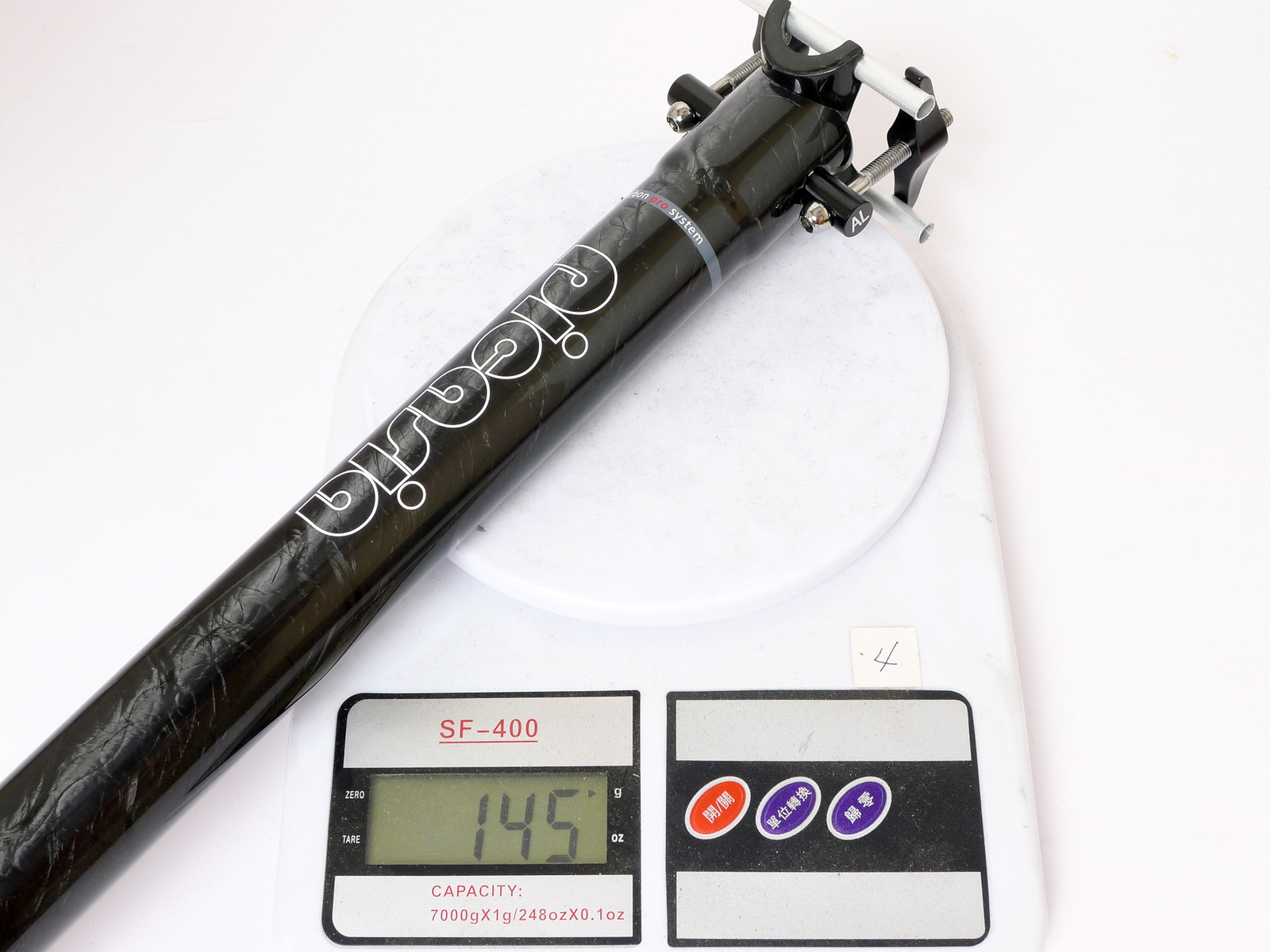 mr-ride 140g,31.6 Picasia UD gloss carbon Seatpost Road MTB bike Black SP02P