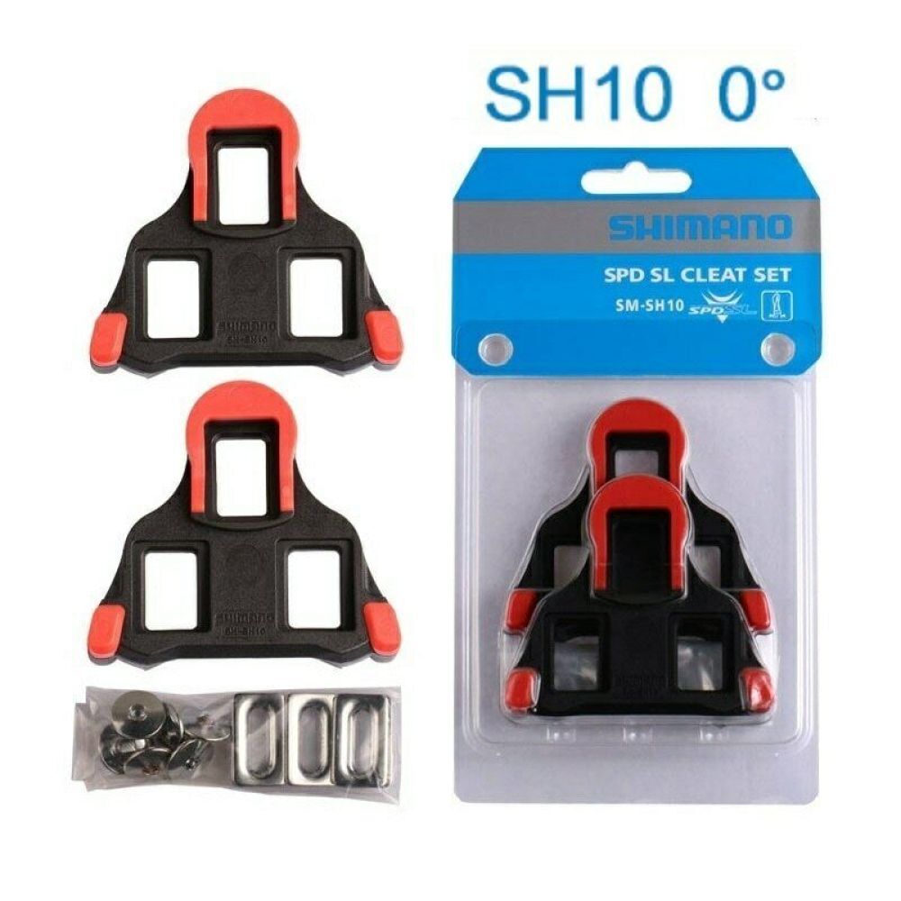 SHIMANO CLEATS SM-SH10 SM-SH11 SM-SH12 RED YELLOW BLUE SPD-SL PEDALS SHOE BIKE
