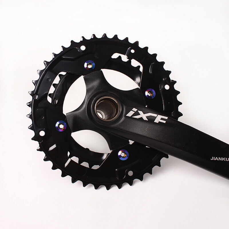 MTB Road Bike 4/5PCS Chainring Bolts Single/Double/Triple Crank Screws Sprocket