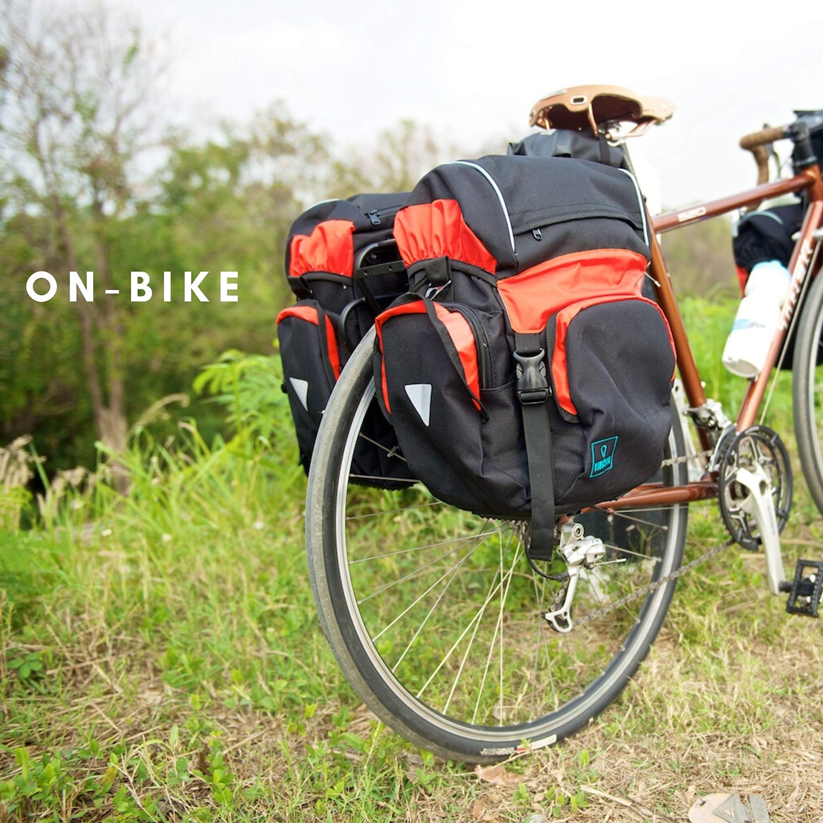 Vincita DIY Bike Pannier Hardware Kit – Rack Diameter Up to 16mm, Black