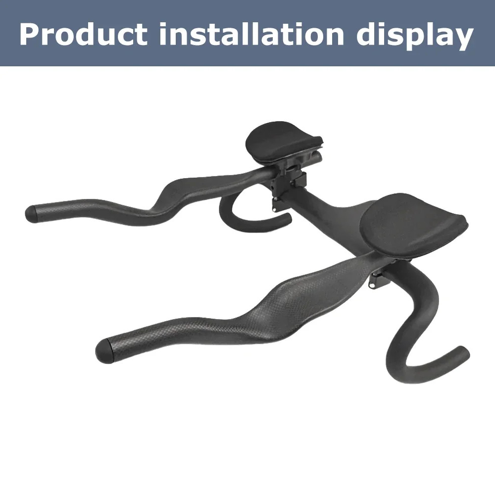 Road Bike Triathlon Time Trial 3K Full Carbon Rest TT Handlebar Matte/Glossy