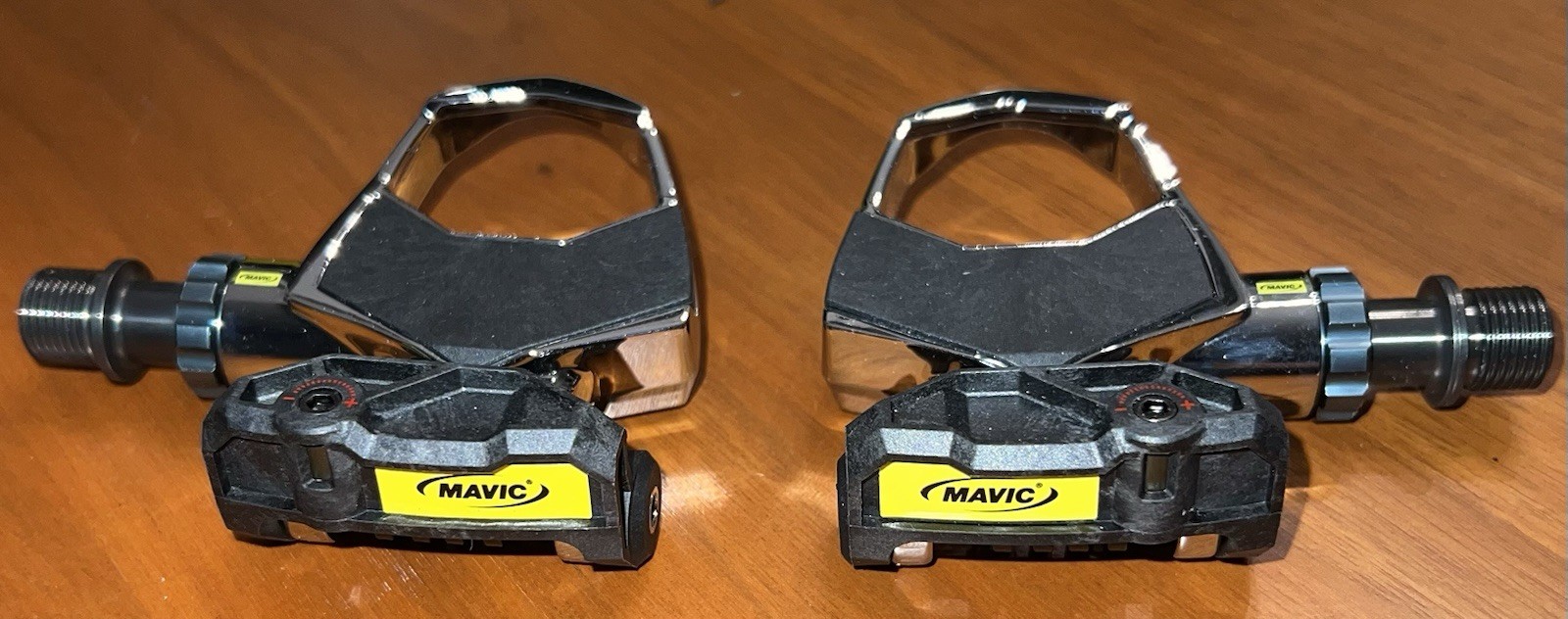 NEW!!! Mavic Race SL Ti Titanium Clipless Road Pedals + Cleats & Hardware
