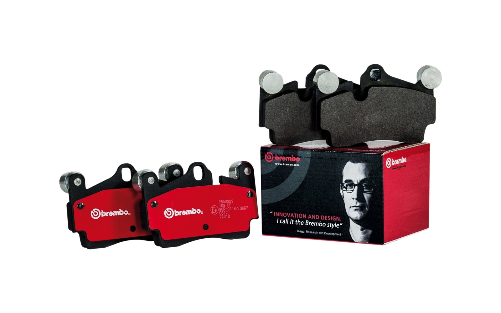 Brembo P50053N Premium Ceramic Front Disc Brake Pad Set MERCEDES-BENZ/MERCEDE…