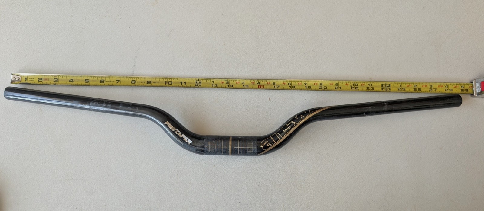 Answer Expert Pro Black Taper Handle Bars 720mm Wide 31.8mm Clamp