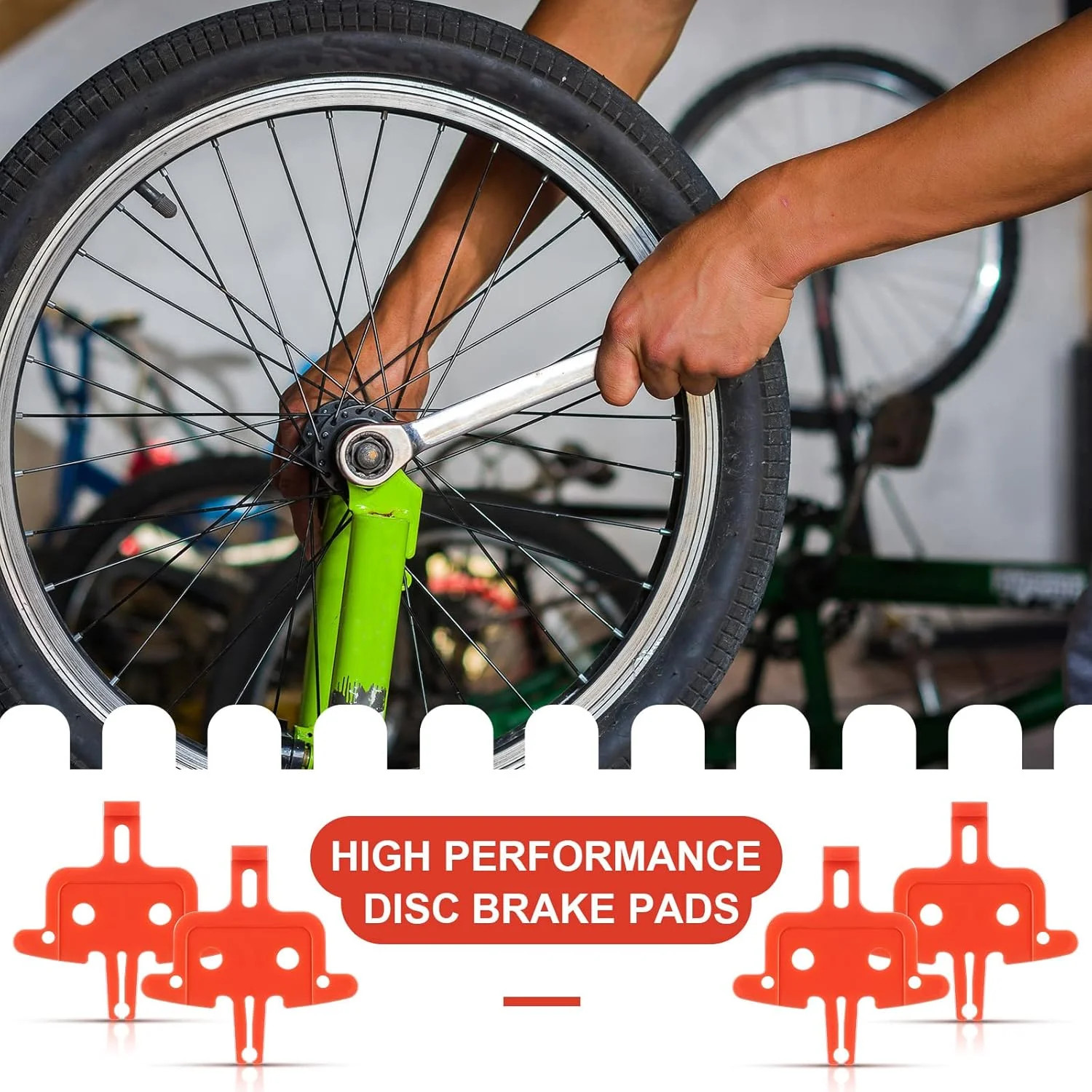4 Pieces Bicycle Brake Spacer Disc Bike Hydraulic Disc Pads Disk Spacer Bike Bra
